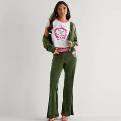 Juicy By Juicy Couture Womens Juniors Crew Neck Short Sleeve Regular Fit Graphic T-Shirt