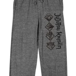 Jujutsu Kaisen Mens Fleece Pajama Pants