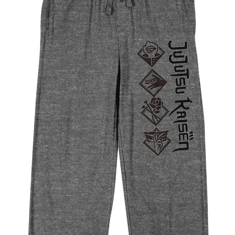 Jujutsu Kaisen Mens Fleece Pajama Pants