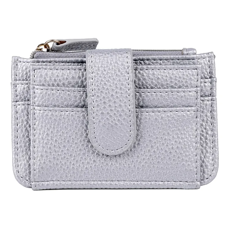 Julia Buxton Bifold Slim Card Case Womens Rfid Blocking Accordian Wallet