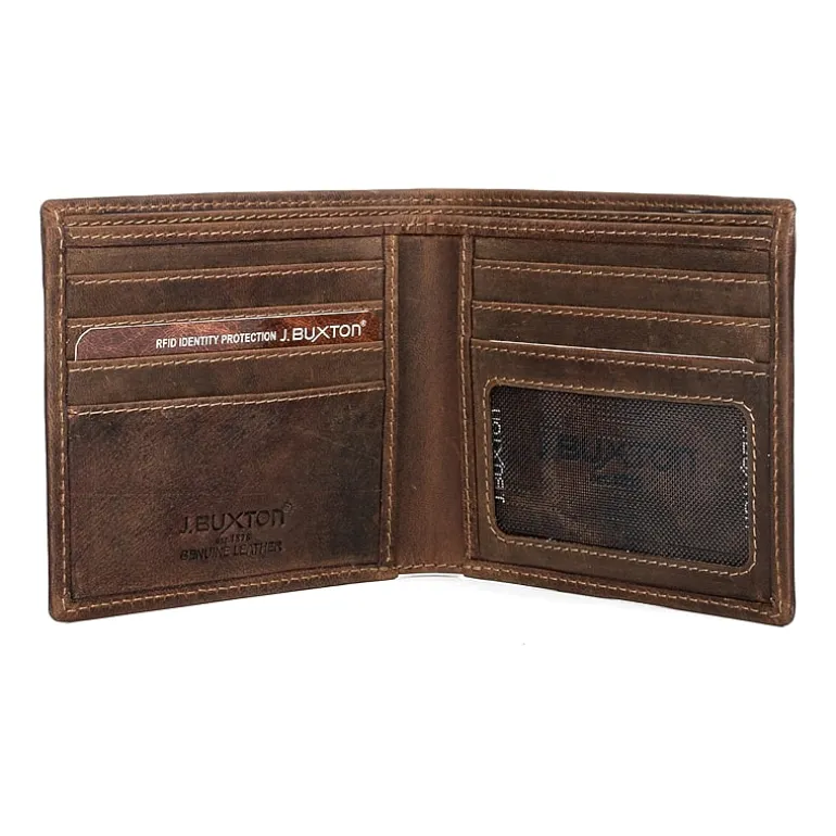 Julia Buxton Cardex Mens Rfid Blocking Bifold Wallet