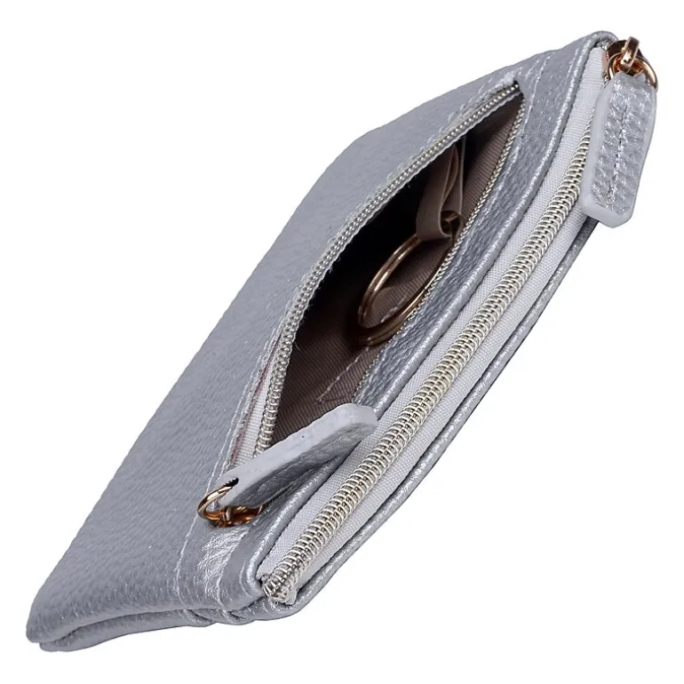 Julia Buxton Large Id Coin Case Womens Rfid Blocking Wallet