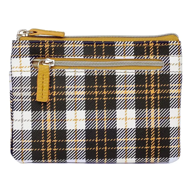 Julia Buxton Large Id Coin Case Womens Rfid Blocking Wallet