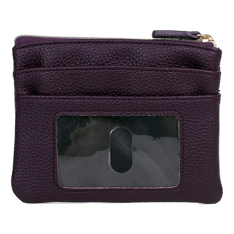 Julia Buxton Large Id Coin Case Womens Rfid Blocking Wallet