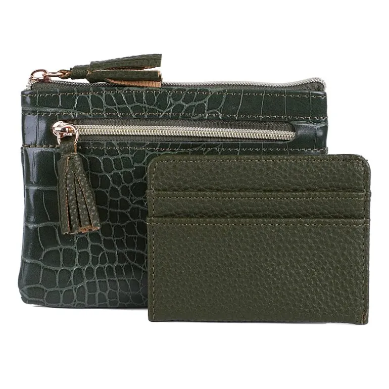 Julia Buxton Large Id Coin Case Womens Rfid Blocking Wallet