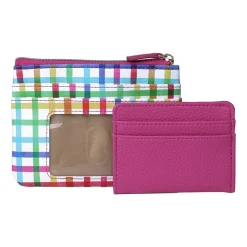 Julia Buxton Large Id Coin Case Womens Rfid Blocking Wallet