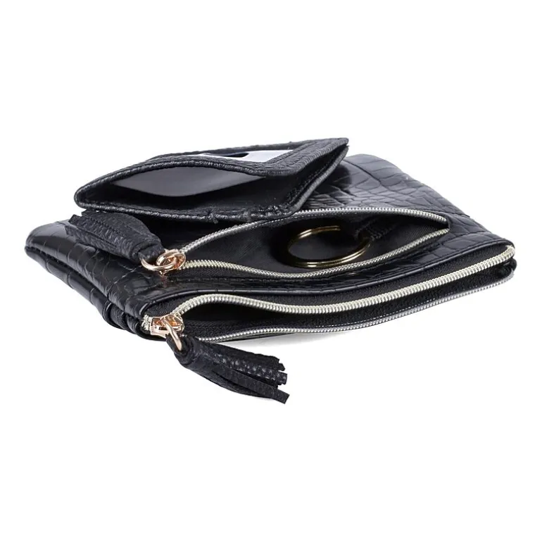 Julia Buxton Large Id Coin Case Womens Rfid Blocking Wallet