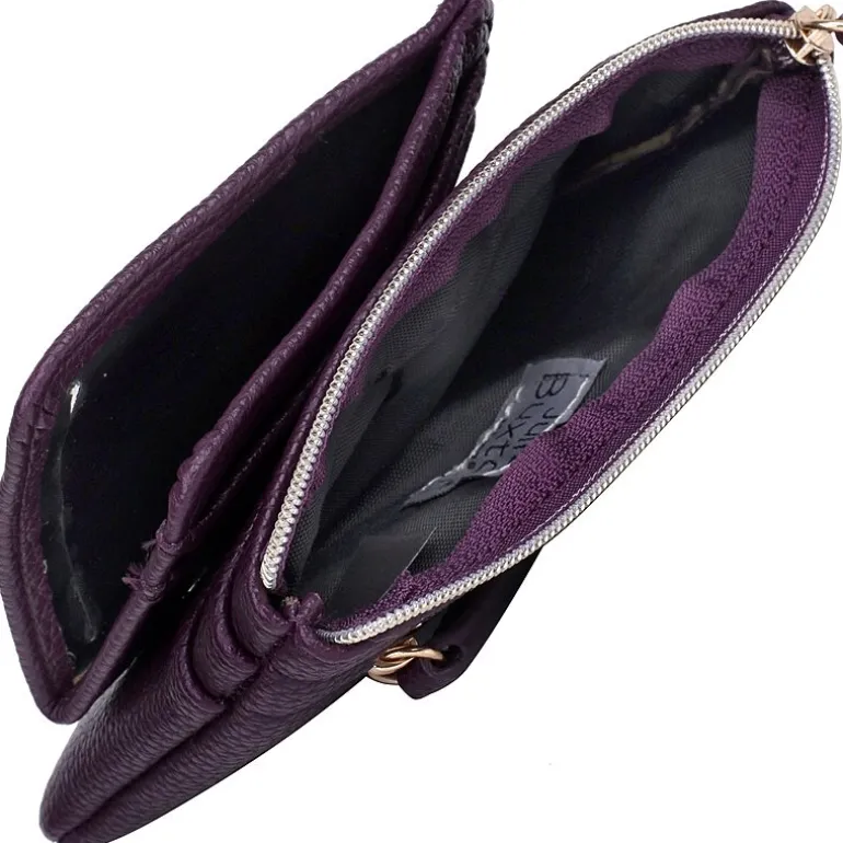 Julia Buxton Large Id Coin Case Womens Rfid Blocking Wallet