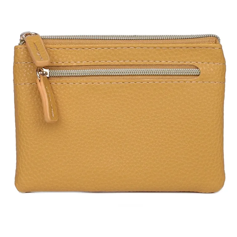 Julia Buxton Large Id Coin Case Womens Rfid Blocking Wallet