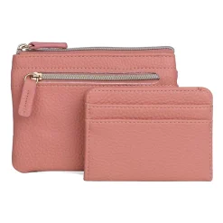 Julia Buxton Large Id Coin Case Womens Rfid Blocking Wallet