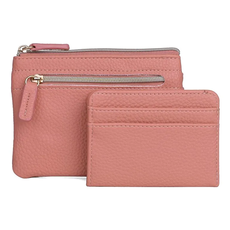 Julia Buxton Large Id Coin Case Womens Rfid Blocking Wallet