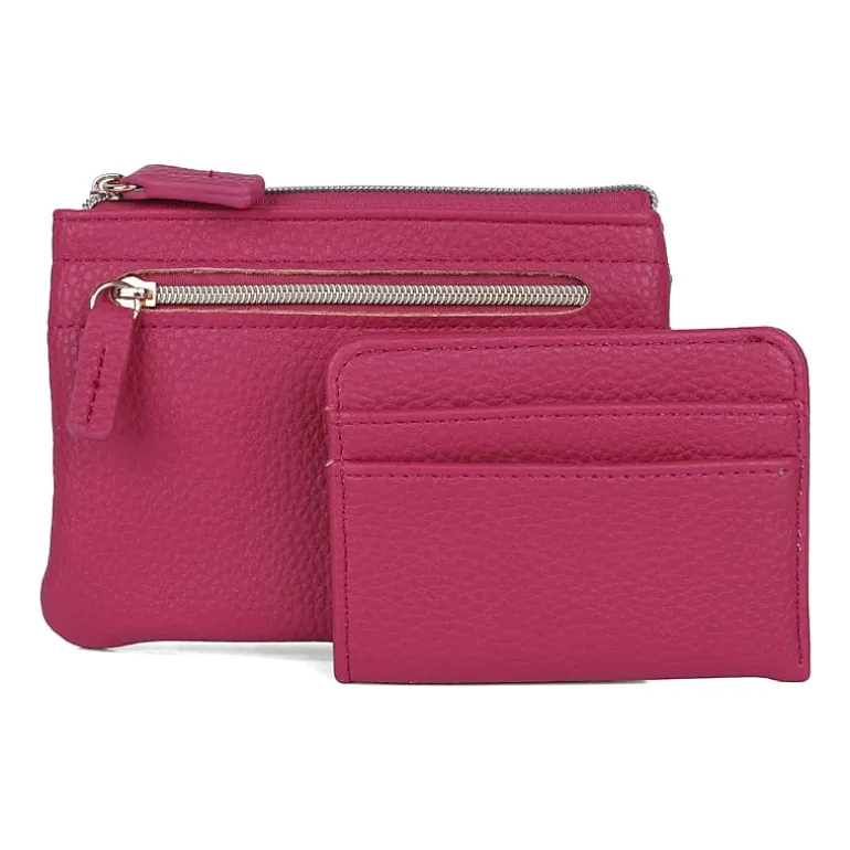 Julia Buxton Large Id Coin Case Womens Rfid Blocking Wallet