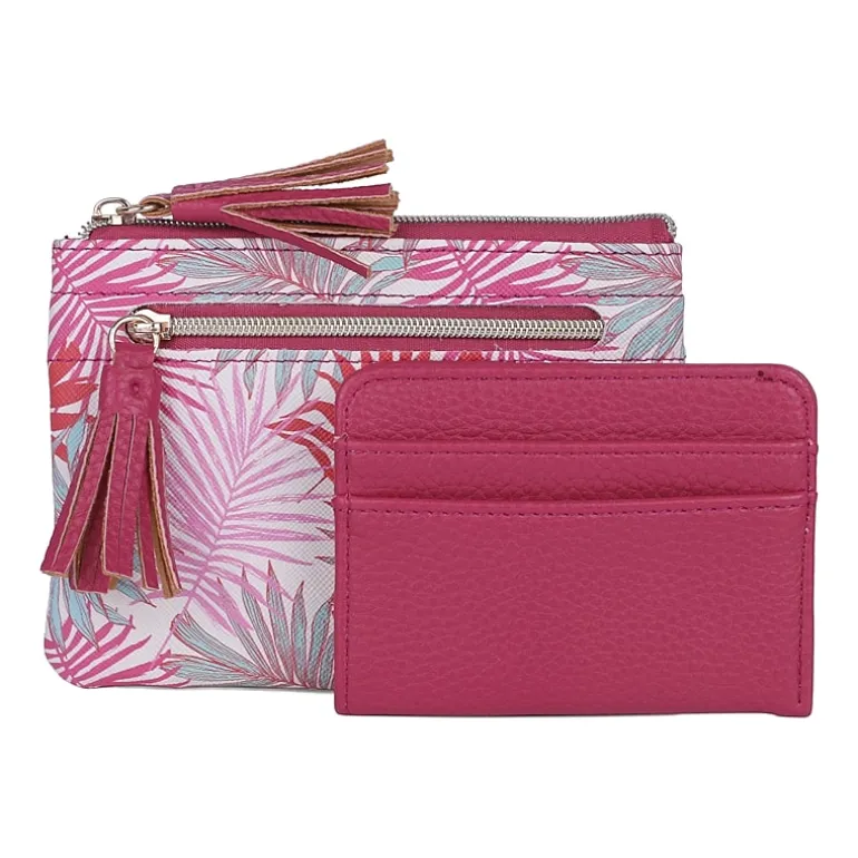 Julia Buxton Large Id Coin Case Womens Rfid Blocking Wallet