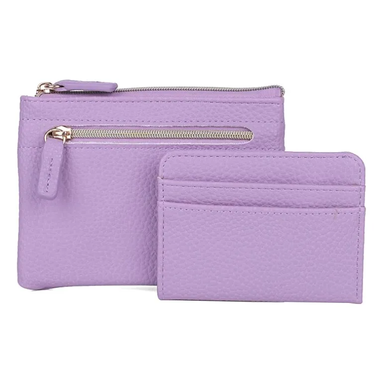 Julia Buxton Large Id Coin Case Womens Rfid Blocking Wallet