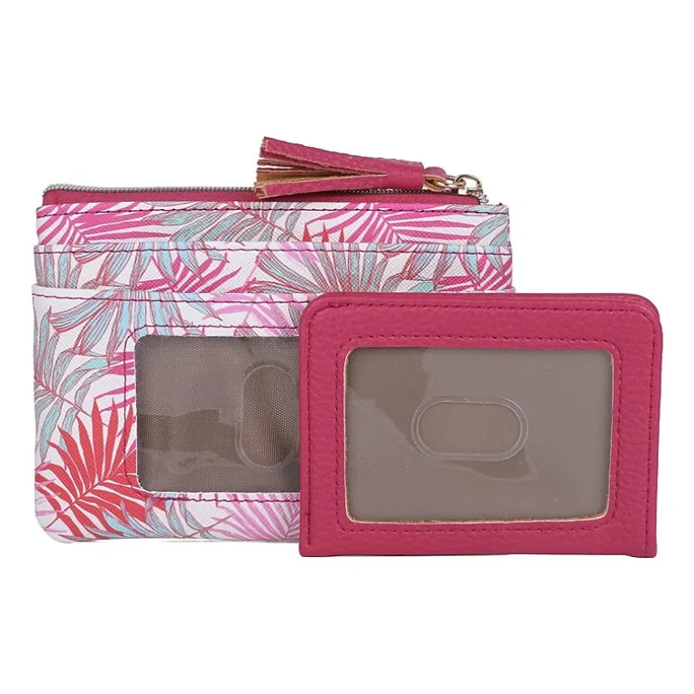 Julia Buxton Large Id Coin Case Womens Rfid Blocking Wallet