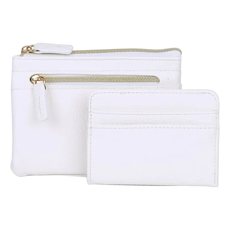Julia Buxton Large Id Coin Case Womens Rfid Blocking Wallet