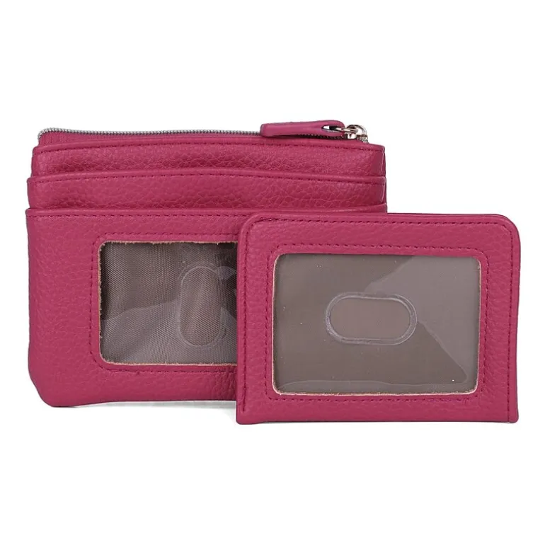Julia Buxton Large Id Coin Case Womens Rfid Blocking Wallet