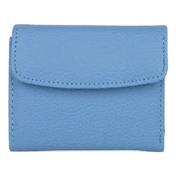 Julia Buxton Mini Womens Rfid Blocking Trifold Wallet