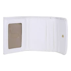 Julia Buxton Mini Womens Rfid Blocking Trifold Wallet