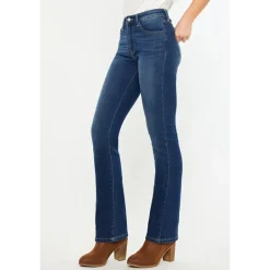 KanCan Women's Essentials High Rise Bootcut Jeans Denver