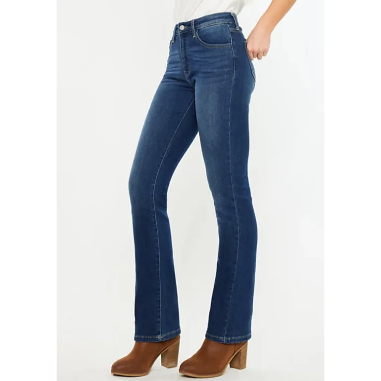 KanCan Women's Essentials High Rise Bootcut Jeans Denver