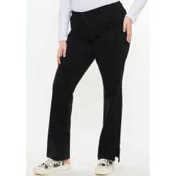 Kancan Women's Plus Size Mid Rise Bootcut Jeans Erin