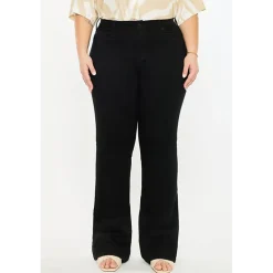 KanCan Women's Plus Size Mid Rise Flare Jeans Gabriel