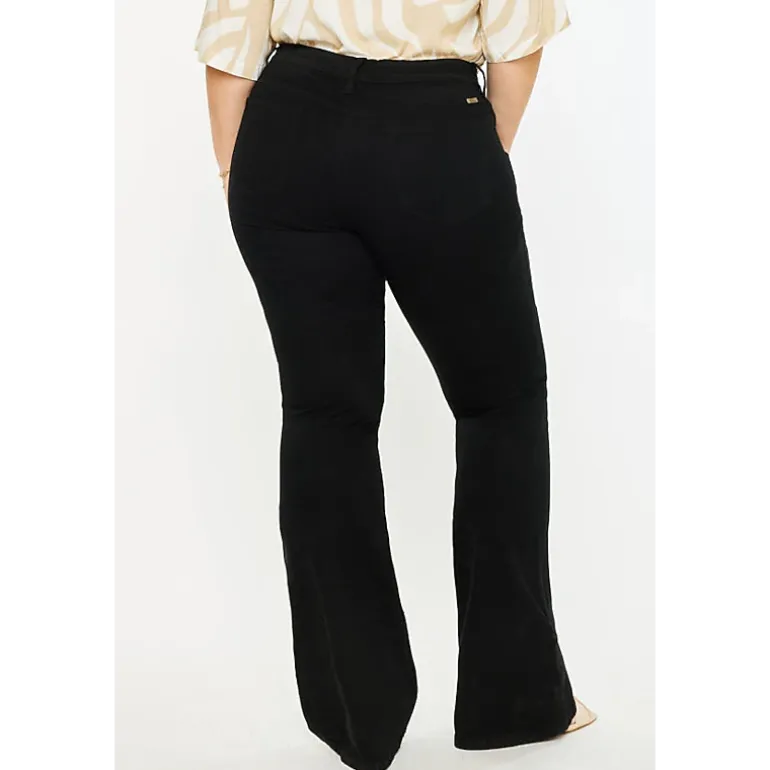 KanCan Women's Plus Size Mid Rise Flare Jeans Gabriel