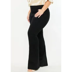 KanCan Women's Plus Size Mid Rise Flare Jeans Gabriel