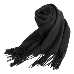 Karla Hanson Fringe Wool Blanket Scarf