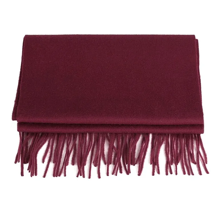 Karla Hanson Fringe Wool Blanket Scarf