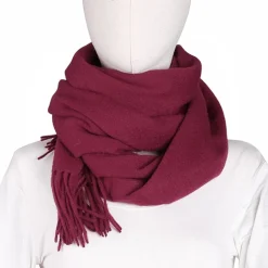 Karla Hanson Fringe Wool Blanket Scarf