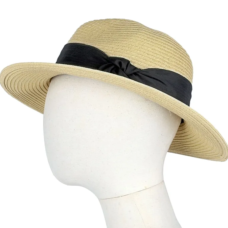 Karla Hanson Summer Womens Boater Hat