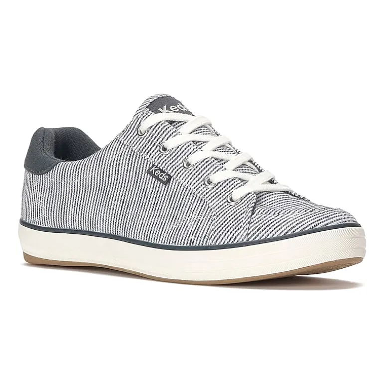 Keds Center Iii Stripe Textile Womens Sneakers