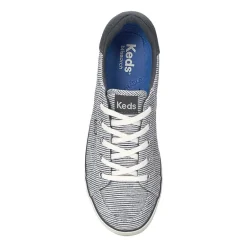Keds Center Iii Stripe Textile Womens Sneakers
