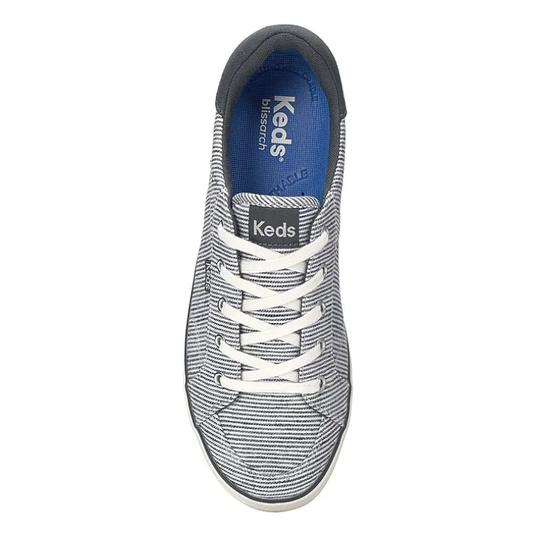 Keds Center Iii Stripe Textile Womens Sneakers