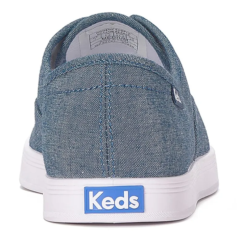 Keds Crest Cvo Chambray Womens Sneakers