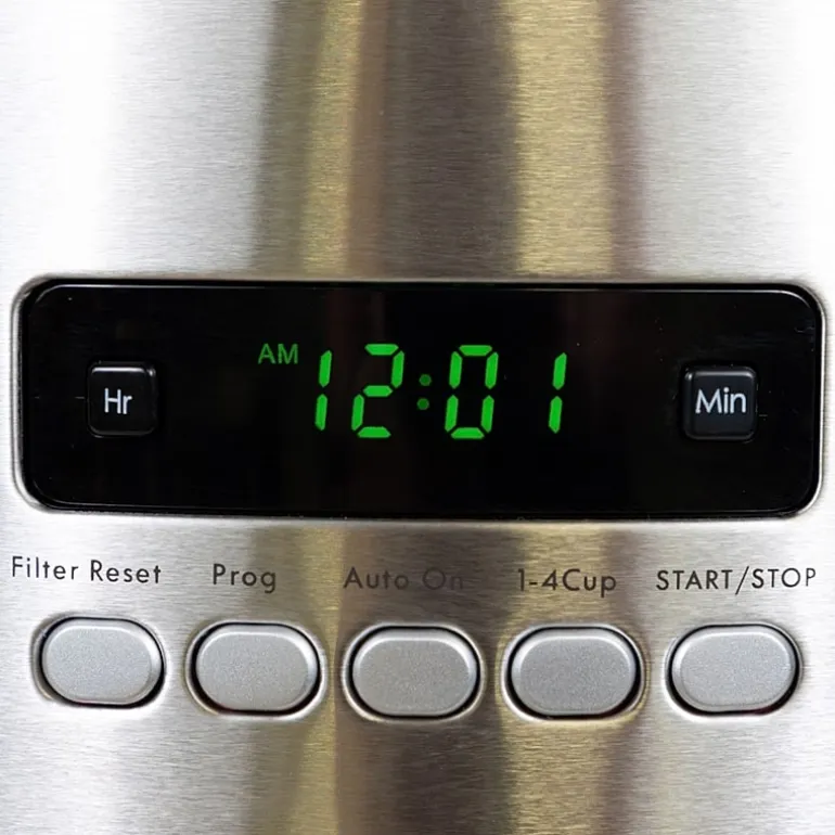 Kenmore Aroma Control Programmable 12-cup Coffee Maker- Black/Stainless