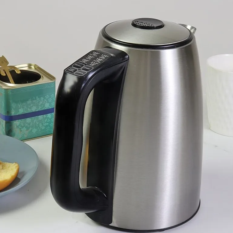 Kenmore 1.7L Cordless Electric Tea Kettle with 6 Temperature Pre-Sets