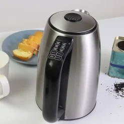 Kenmore 1.7L Cordless Electric Tea Kettle with 6 Temperature Pre-Sets