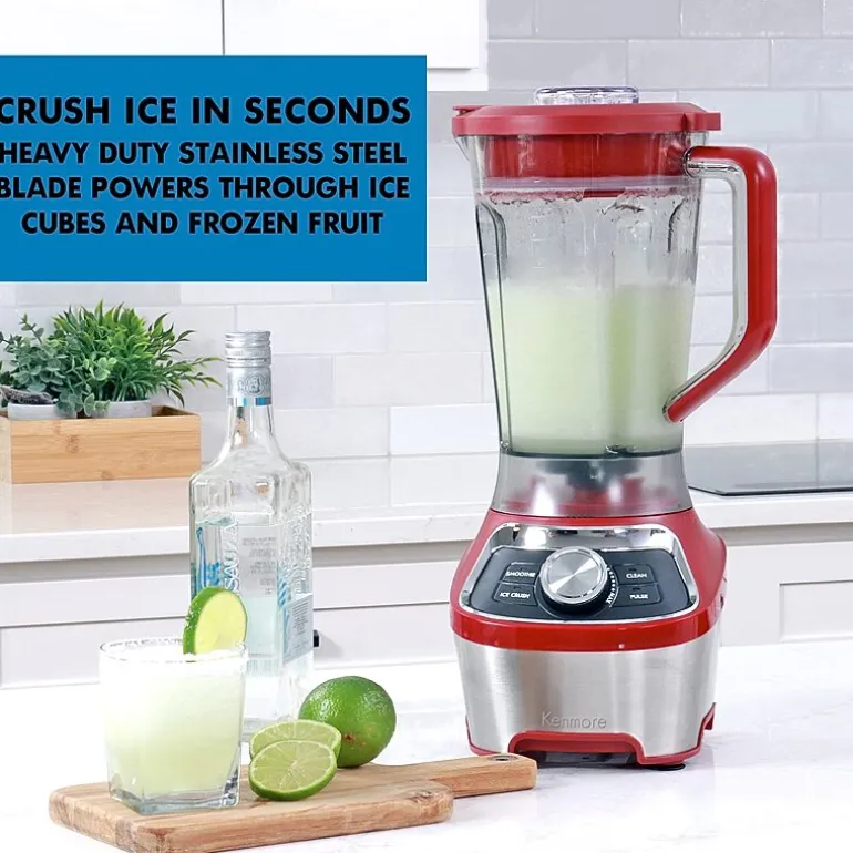 Kenmore Stand Blender With Built-In Smoothie And Ice Crush Functions