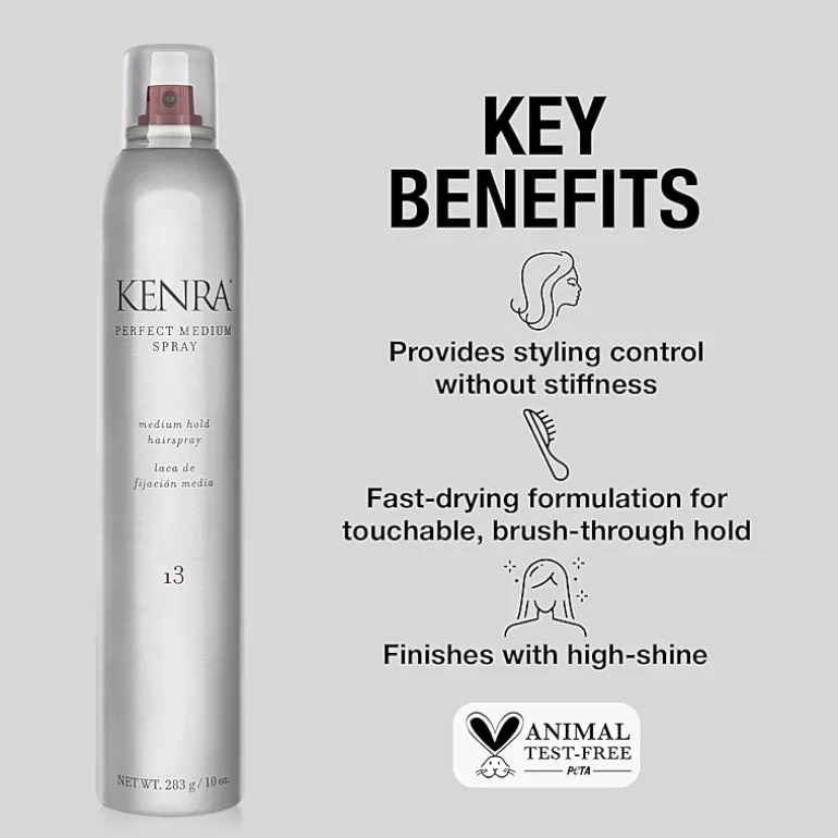 Kenra Professional Perfect Medium Hair Spray 10 oz.
