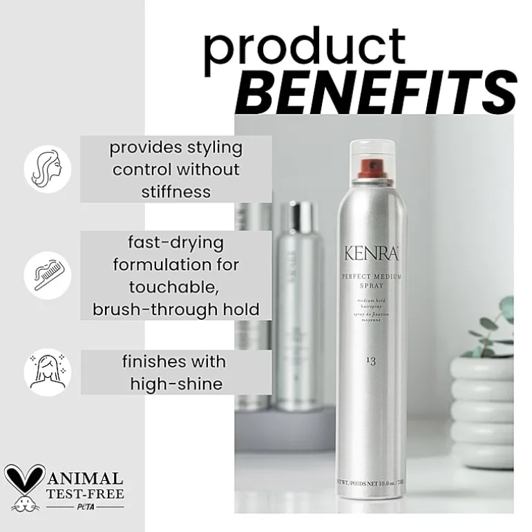 Kenra Professional Perfect Medium Hair Spray 10 oz.