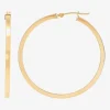 14K Gold Hoop Earrings
