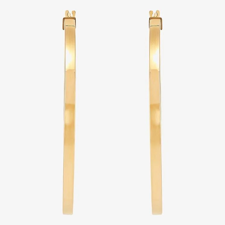 14K Gold Hoop Earrings