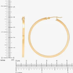 14K Gold Hoop Earrings