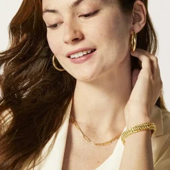 14K Gold Hoop Earrings