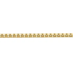 14K Gold .75mm Box Chain Necklace
