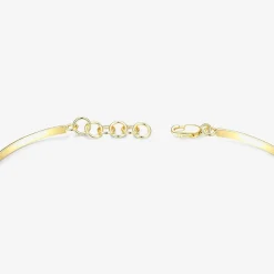14K Gold over Silver Gemstone Flower Bangle Bracelet
