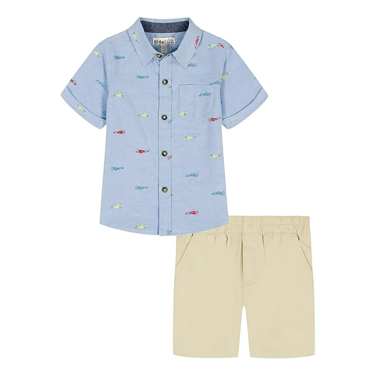 Kids Headquarters Toddler Boys 2-pc. Short Set
